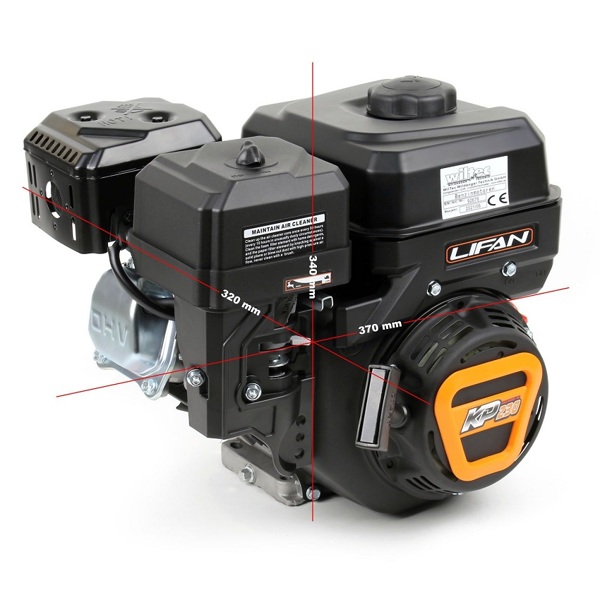 Двигатель бензиновый Lifan KP230 (вал 20мм, 8.5 л.с )