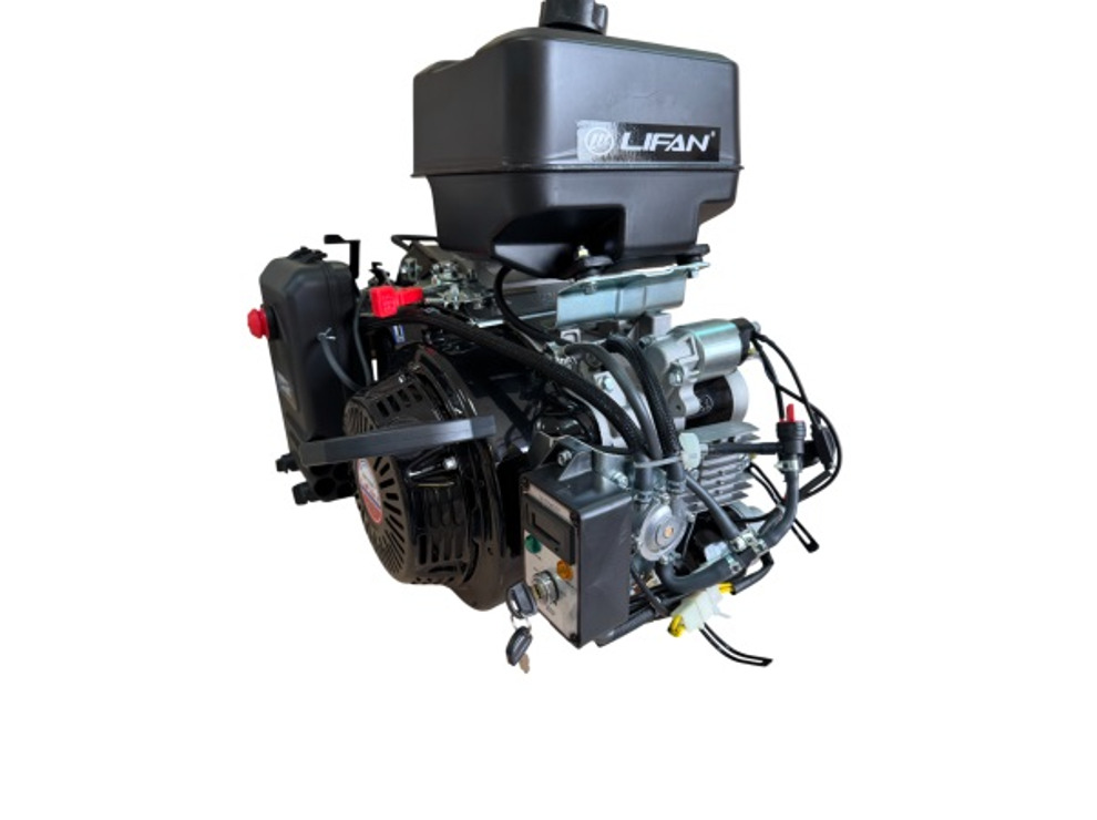 Двигатель бензиновый Lifan KP1100E (вал 25мм) 30 л.с 18А