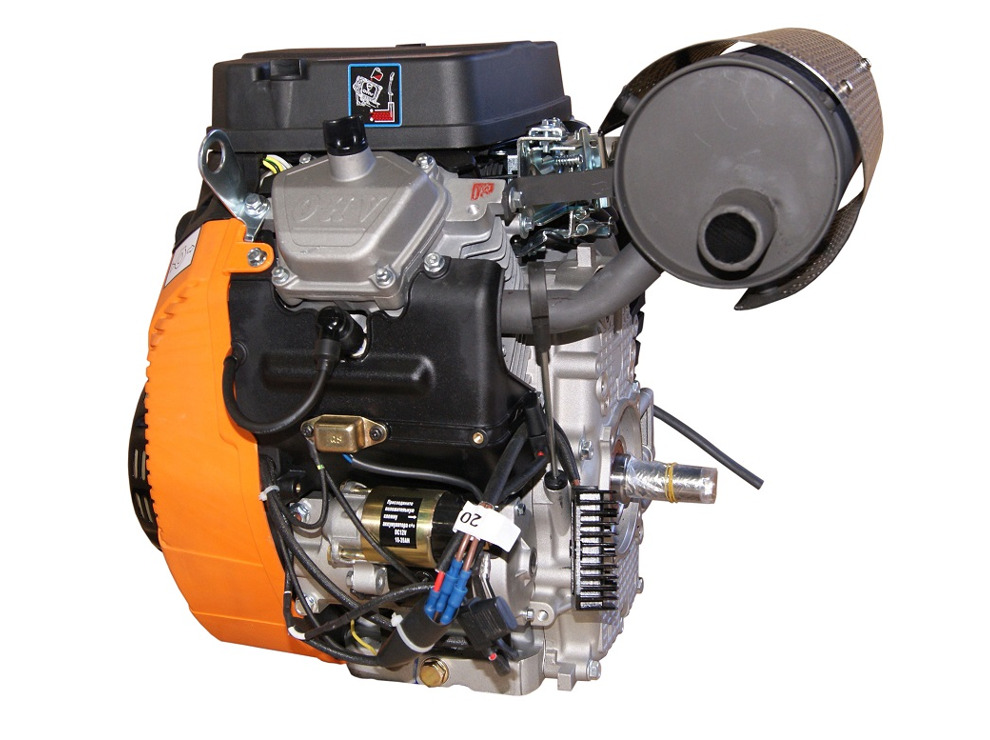 Двигатель бензиновый Lifan LF2V80F-A (вал 25мм) 29 л.с 20А