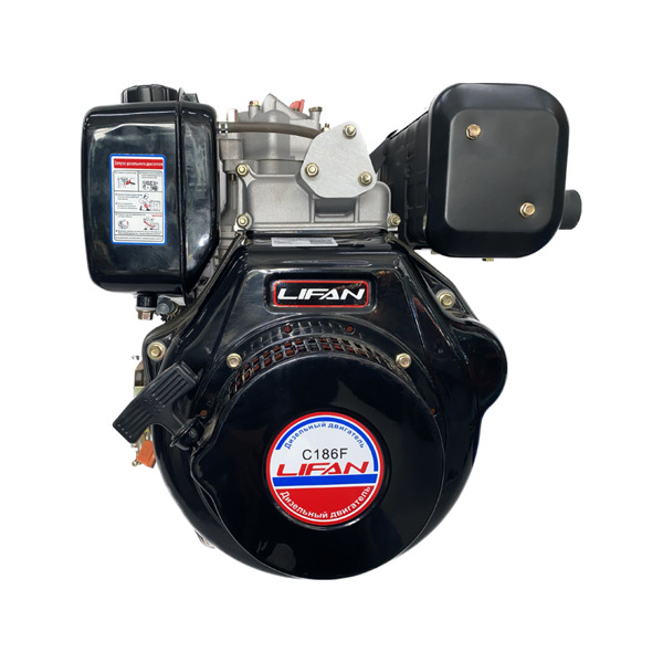 Двигатель дизельный Lifan C186F (шлицевой вал 25мм) 10 л.с