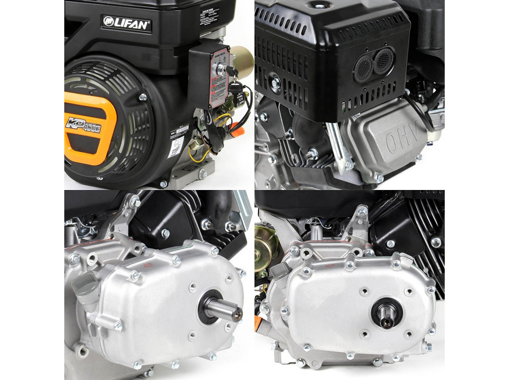 Двигатель бензиновый Lifan KP460E-R (20 л.с 18А, сцепление и редуктор 2:1)