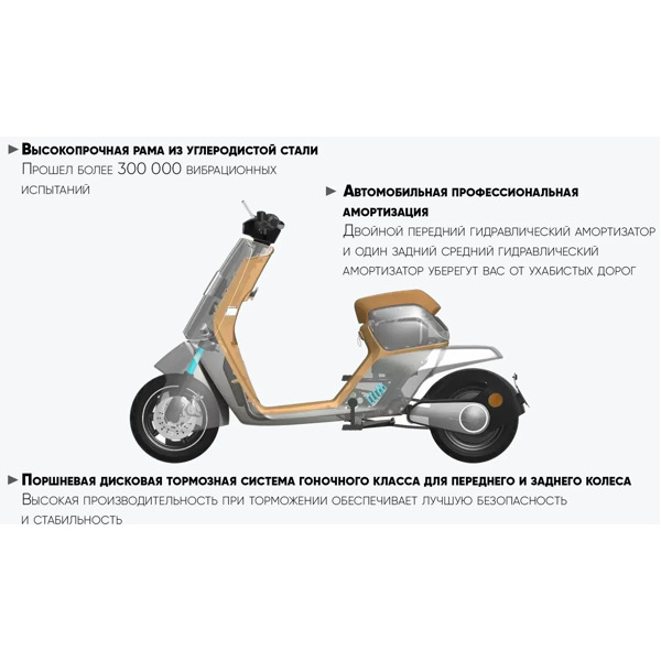 Электроскутер AVM Keren Stardust