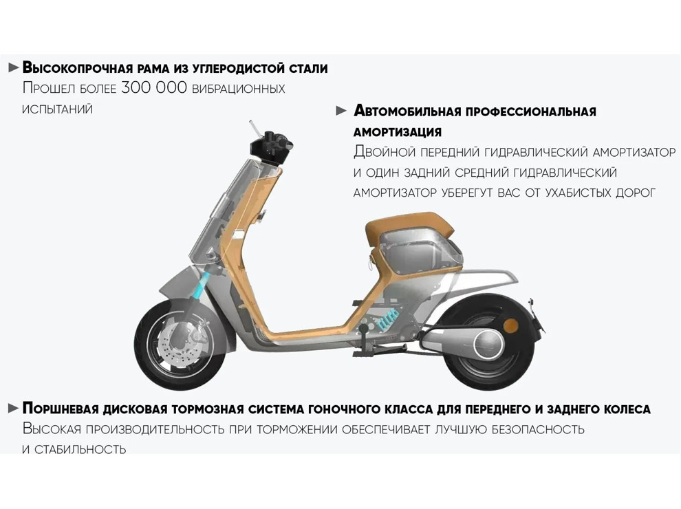 Электроскутер AVM Keren Stardust