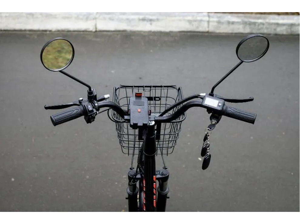 Электровелосипед AVM E-ALFA 20 Pro, серебристый