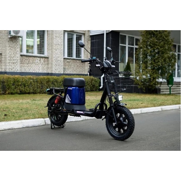 Электровелосипед AVM E-ALFA Buran, синий