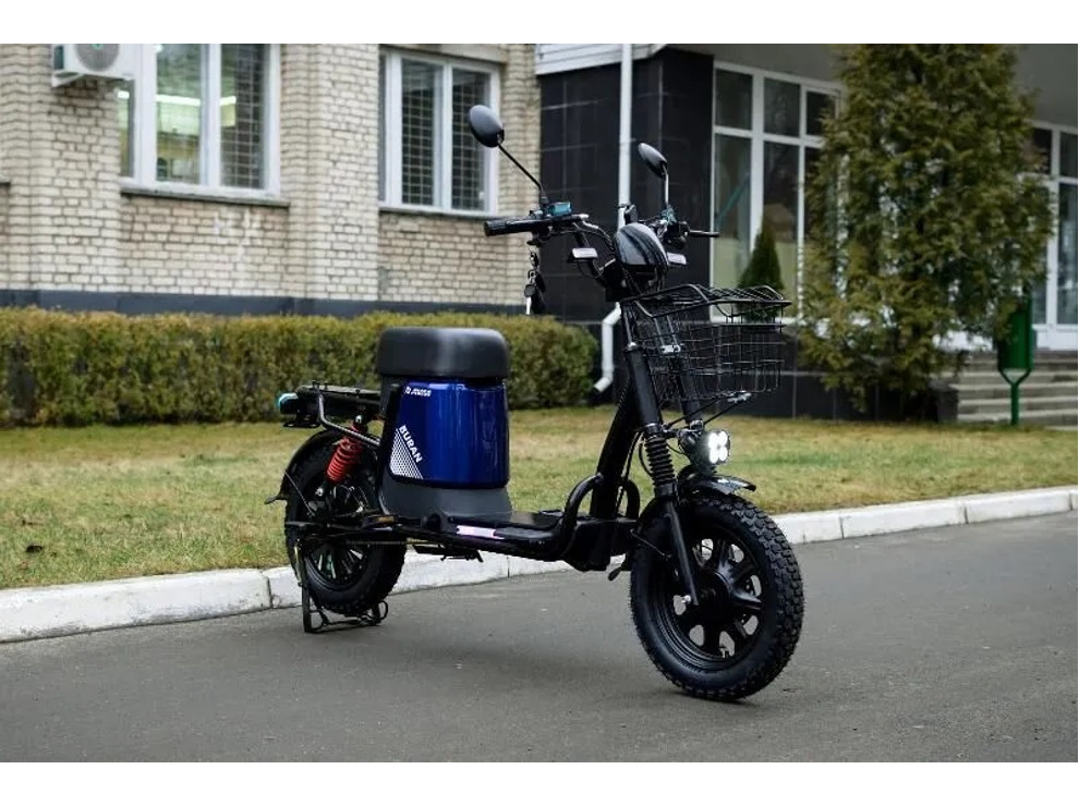 Электровелосипед AVM E-ALFA Buran, синий