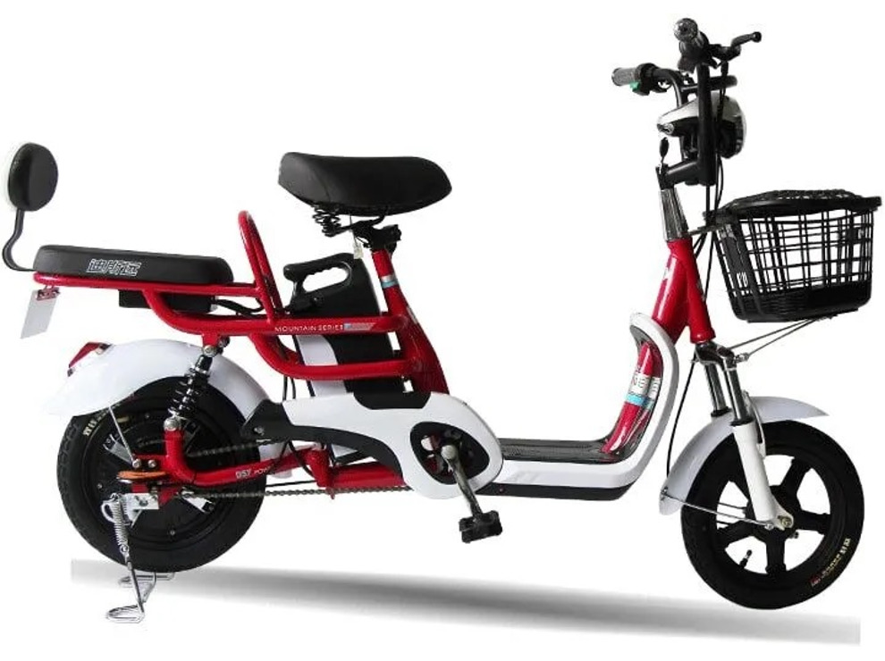 Электровелосипед AVM E-Alfa MINI, красный