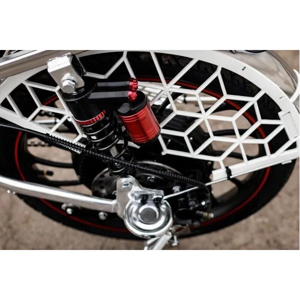 Электровелосипед AVM E-ALFA 20 Pro, серебристый