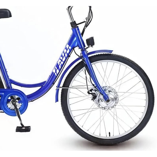 Электровелосипед AVM E-ALFA TRIKE 24, синий