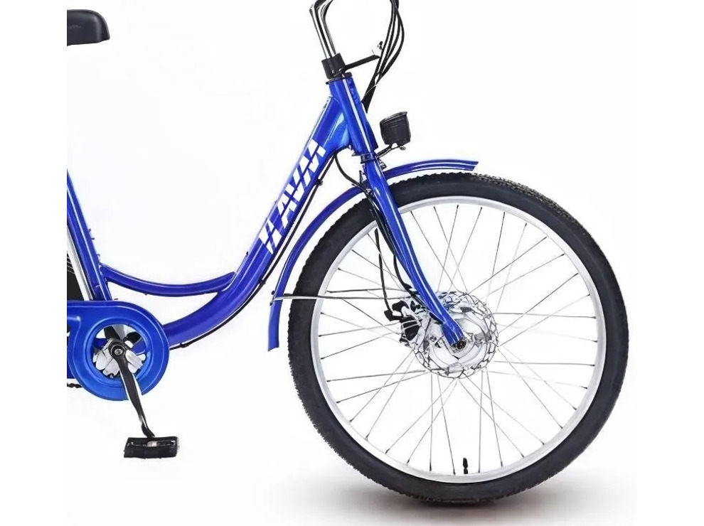 Электровелосипед AVM E-ALFA TRIKE 24, синий