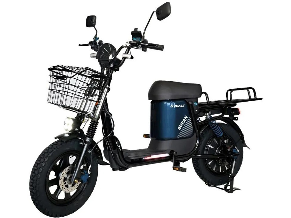 Электровелосипед AVM E-ALFA Buran, синий