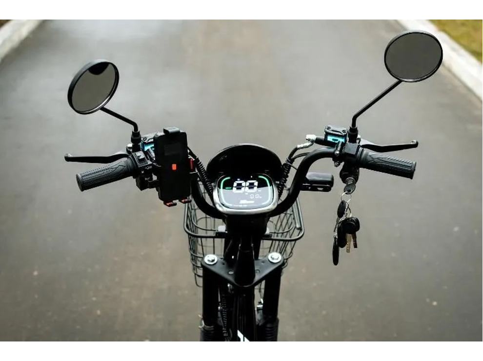 Электровелосипед AVM E-ALFA Buran, синий