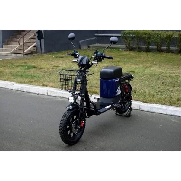 Электровелосипед AVM E-ALFA Buran, синий