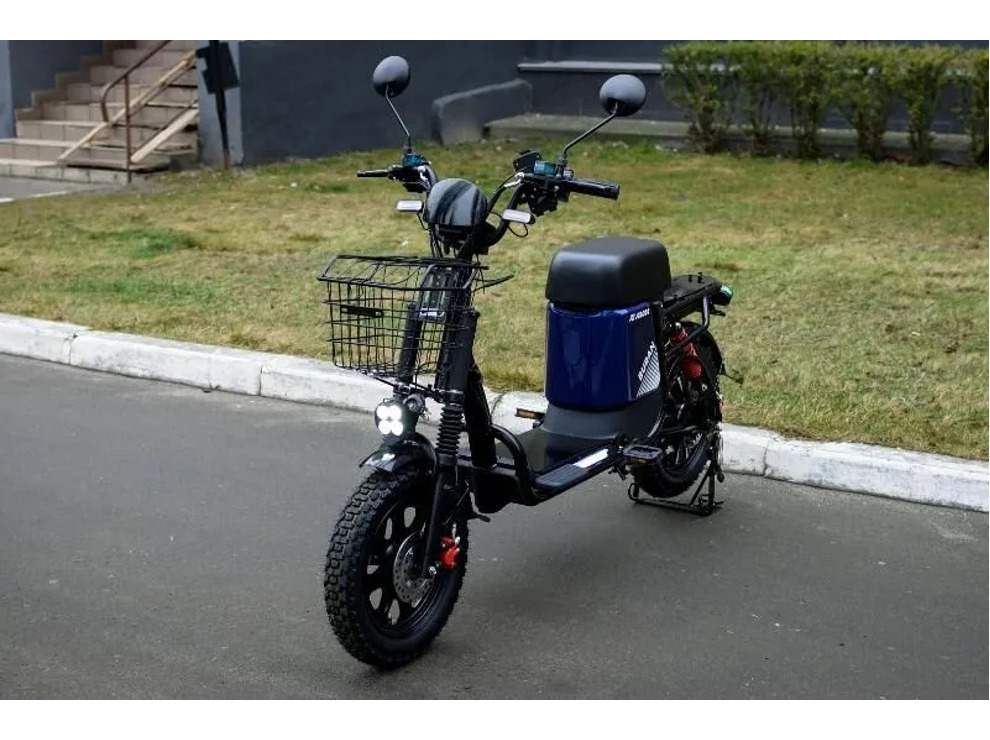 Электровелосипед AVM E-ALFA Buran, синий