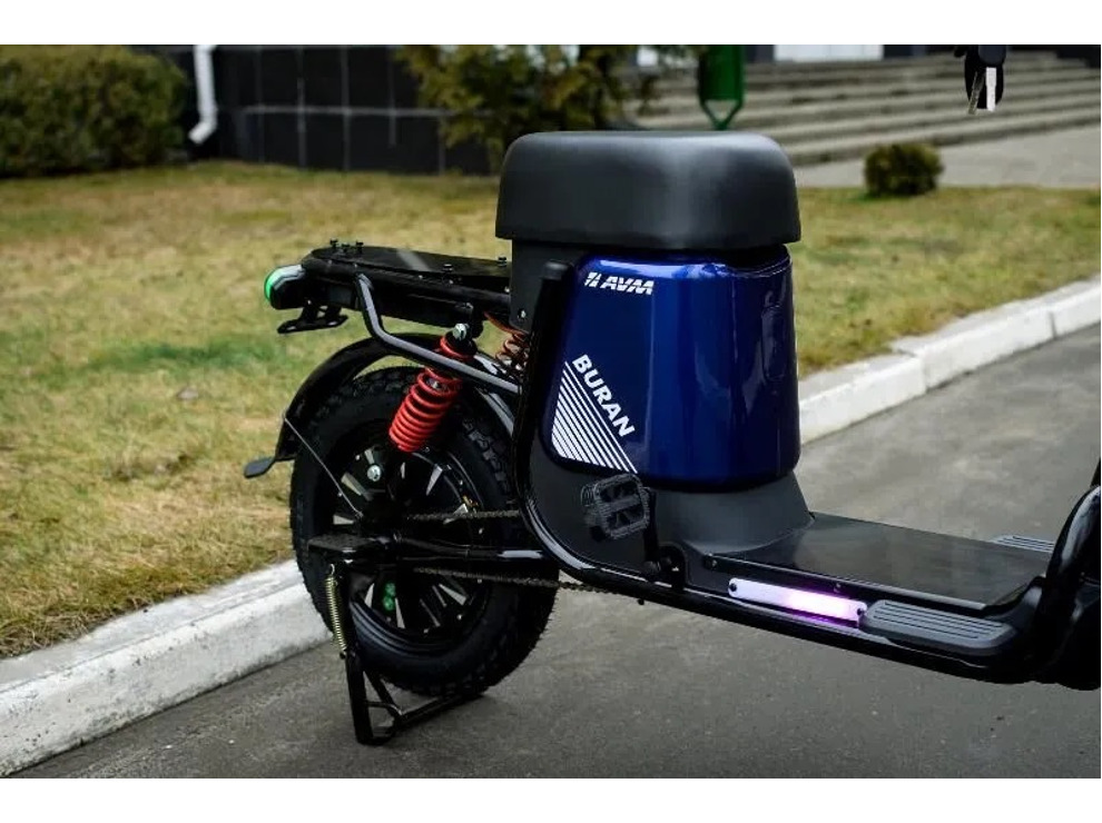 Электровелосипед AVM E-ALFA Buran, синий