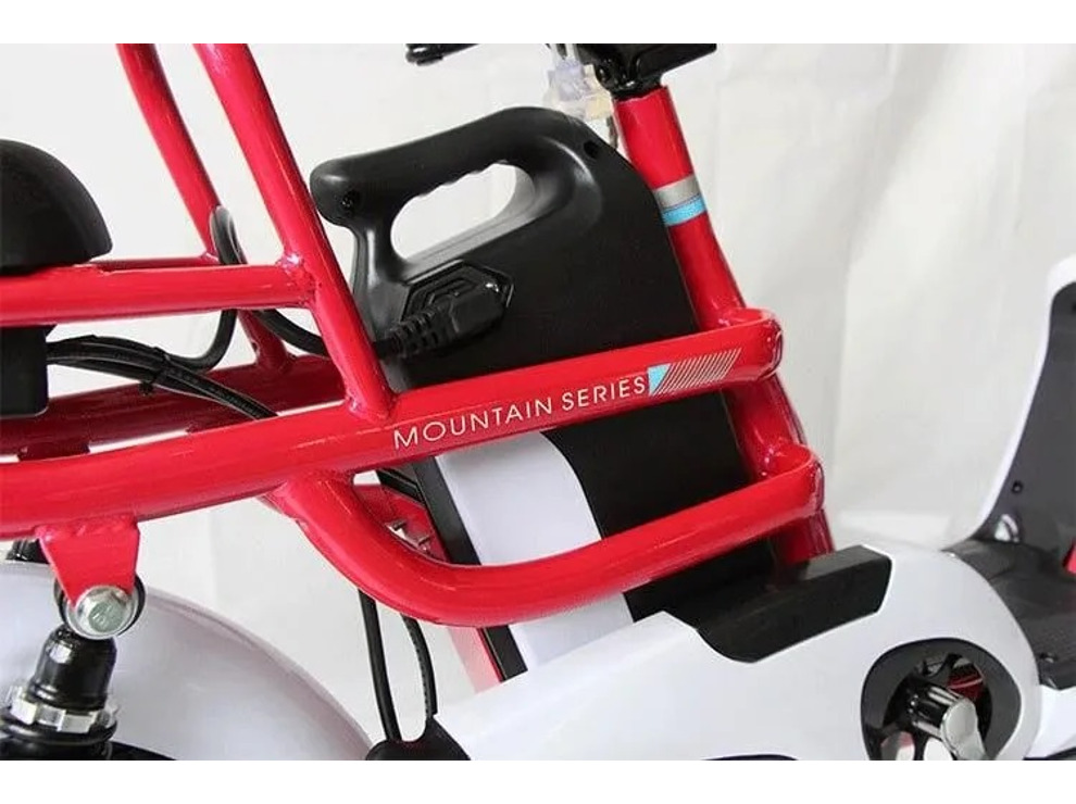 Электровелосипед AVM E-Alfa MINI, красный