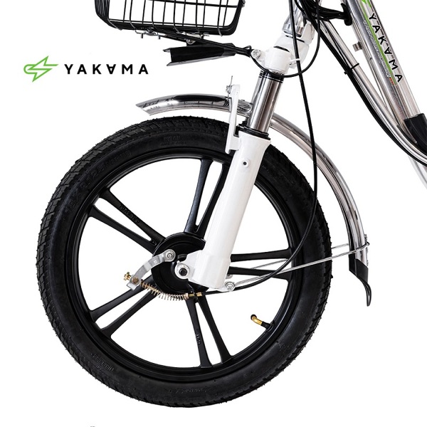 Электровелосипед Yakama S1 (серебристый)
