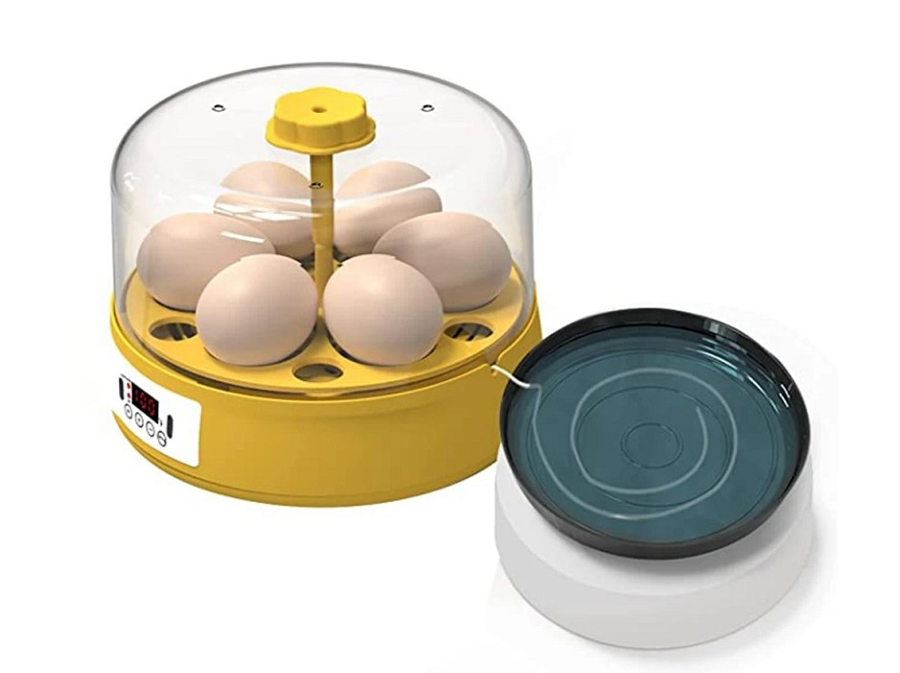Мини инкубатор автоматический для яиц на 6 яиц