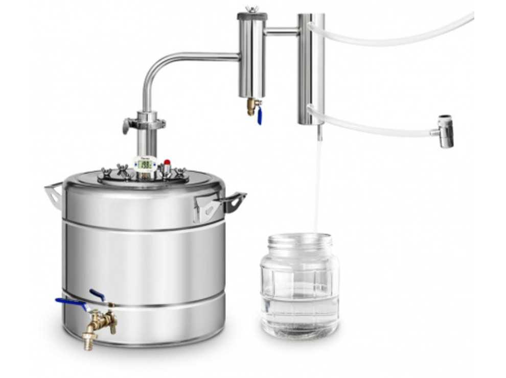 Дистиллятор Феникс Слеза Партизана 30 л (разборный сухопарник)