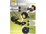 Газонокосилка электрическая Huter ELM-1400P