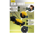 Газонокосилка электрическая Huter ELM-1800T