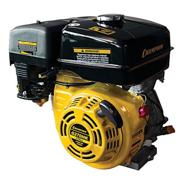Двигатель бензиновый CHAMPION G270HK (9л.с., 25,4 мм, шпонка)