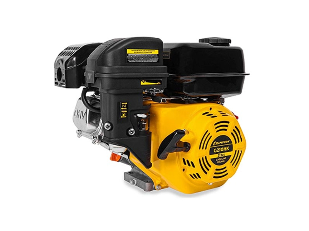 Двигатель бензиновый CHAMPION G210HK (7л.с., 19мм, шпонка)