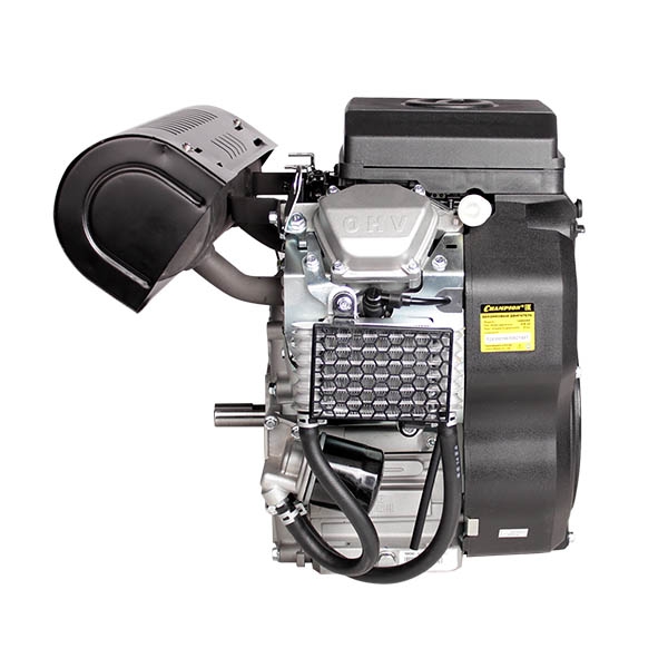 Двигатель бензиновый CHAMPION G680HKE (21л.с., 25 мм, шпонка, электростартер)