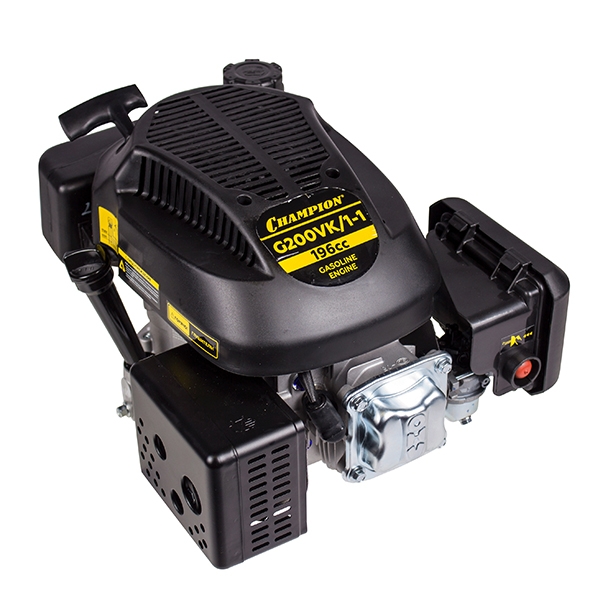 Двигатель бензиновый CHAMPION G200VK/1 (6,0л.с., вертикальный вал, 22 мм, шпонка) для газонокосилки