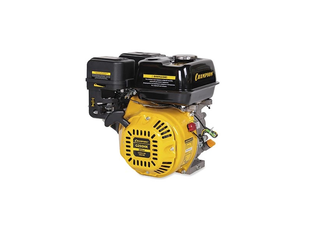 Двигатель бензиновый CHAMPION G250HK (8л.с., 25,4 мм, шпонка)