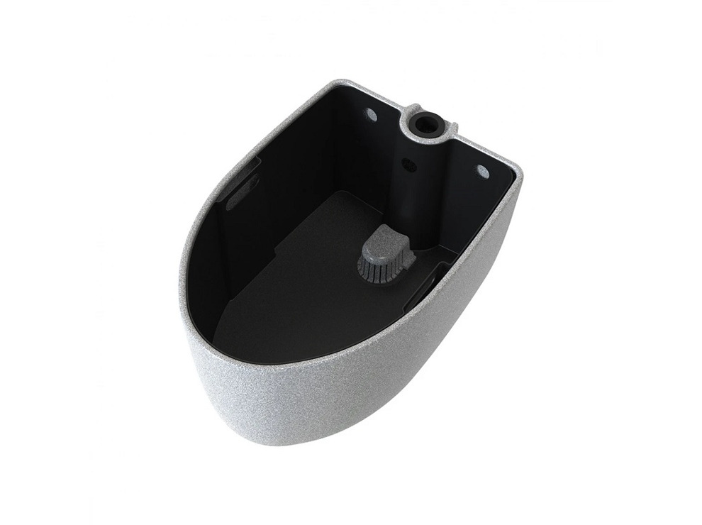 Торфяной туалет Rostok Comfort (Росток Комфорт) белый гранит