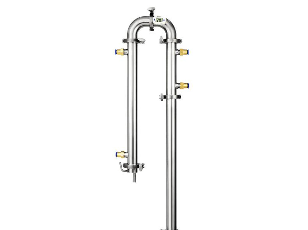 Холодильник трубчатый, (длина 45 см), 7 трубок 10 мм, 2"