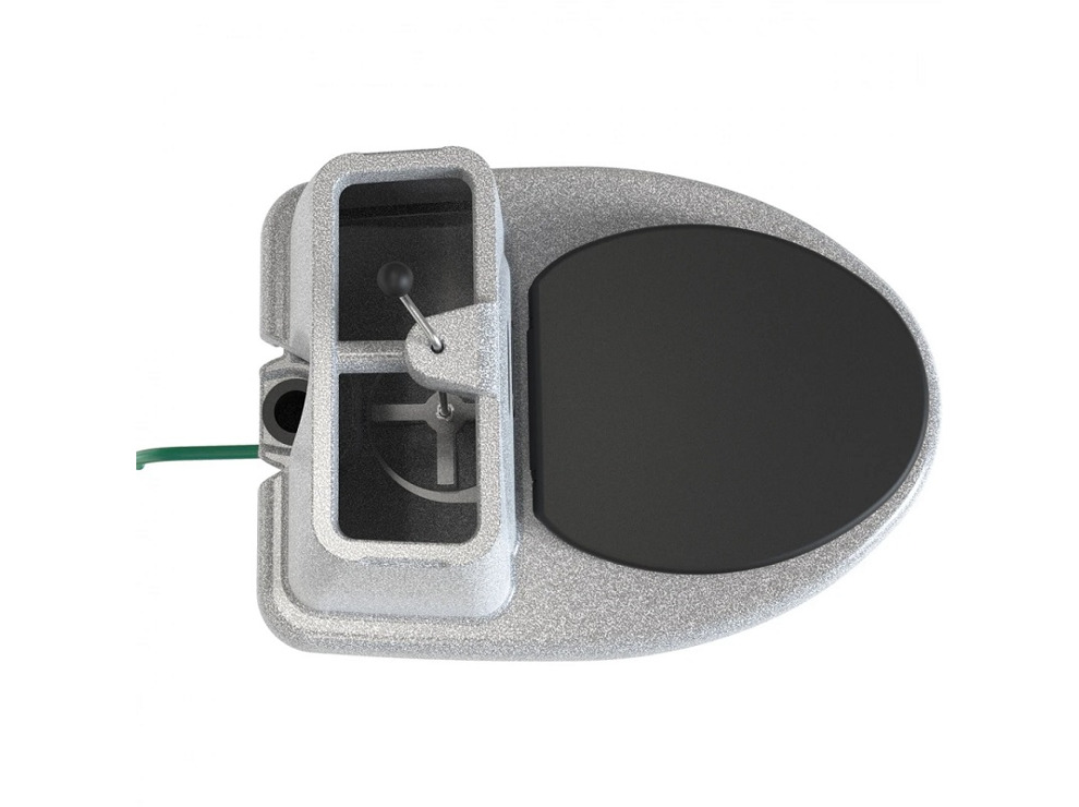 Торфяной туалет Rostok Comfort (Росток Комфорт) белый гранит