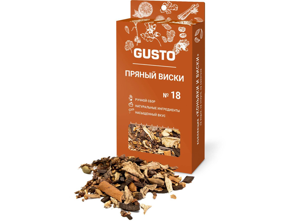 Сбор трав для приготовления настоек GUSTO Пряный виски 20 г