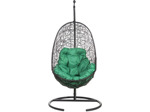 Кресло подвесное BiGarden Easy Black (зеленая подушка)