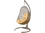 Кресло подвесное BiGarden Easy Brown (бежевая подушка)