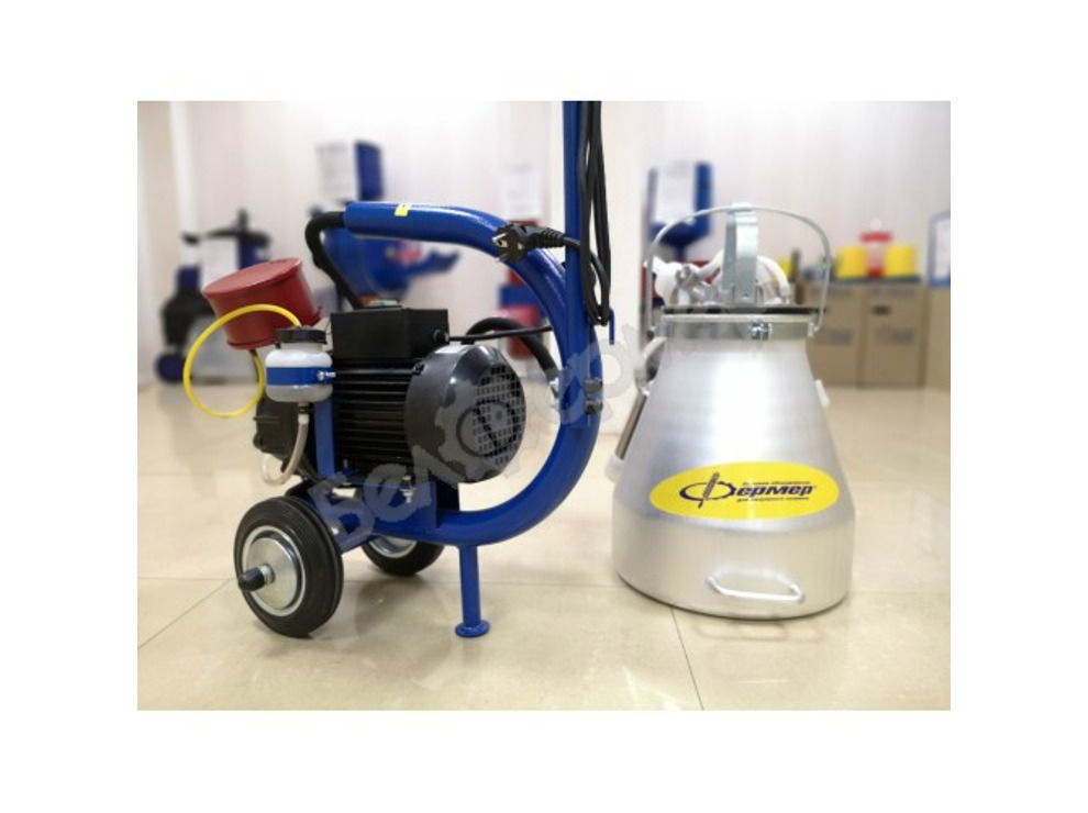 Доильный аппарат масляного типа АДЭ-03С (силиконовая сосковая резина) 