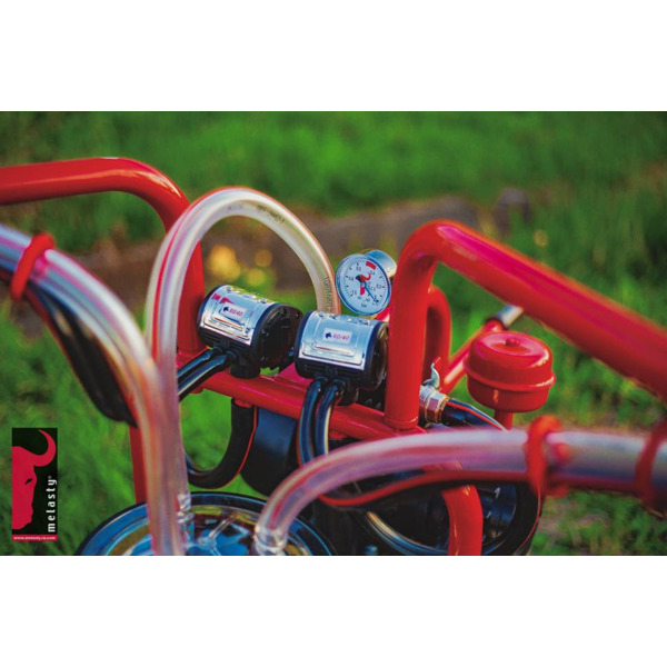 Доильный аппарат Melasty TK 2-PS до 20 коров в час (передвижной, силикон)