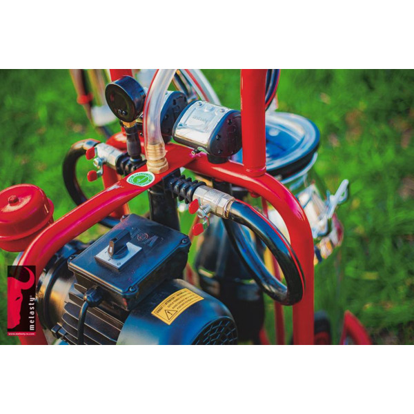 Доильный аппарат Melasty TK 2-PS до 20 коров в час (передвижной, силикон)