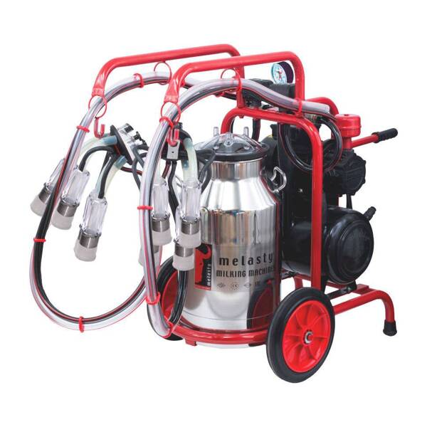 Доильный аппарат Melasty TK 2-PS до 20 коров в час (передвижной, силикон)