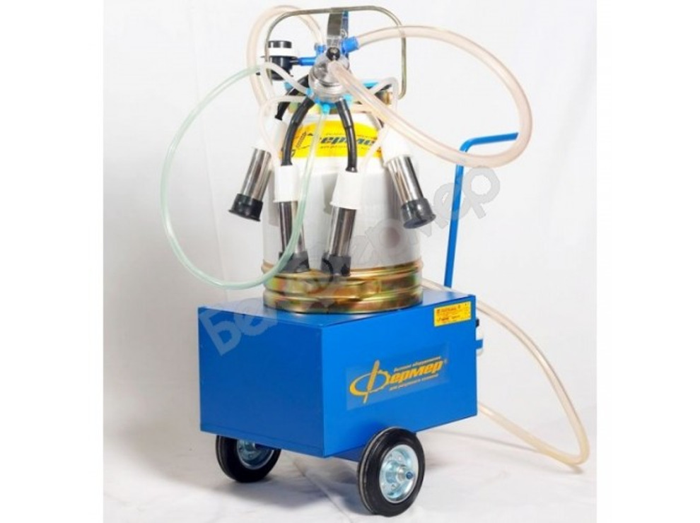 Доильный аппарат масляного типа АДЭ-01С (силиконовая сосковая резина) 