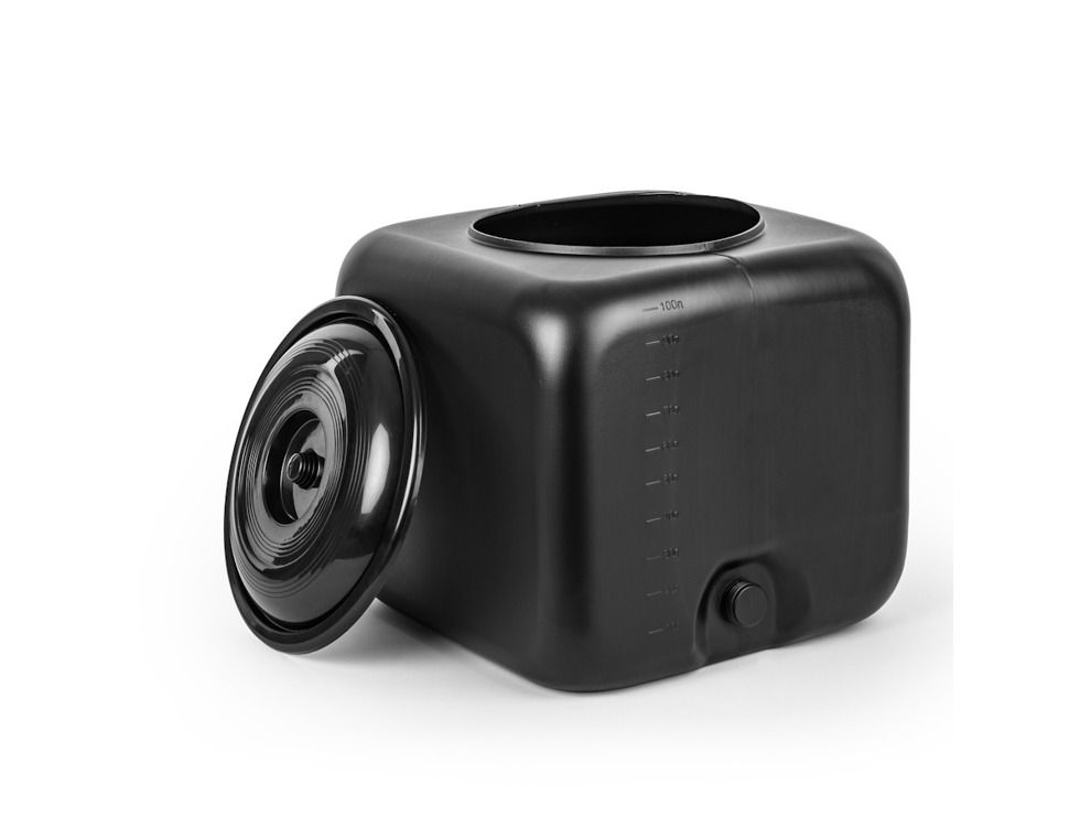 Бак для душа Альтернатива квадратный, 100 л