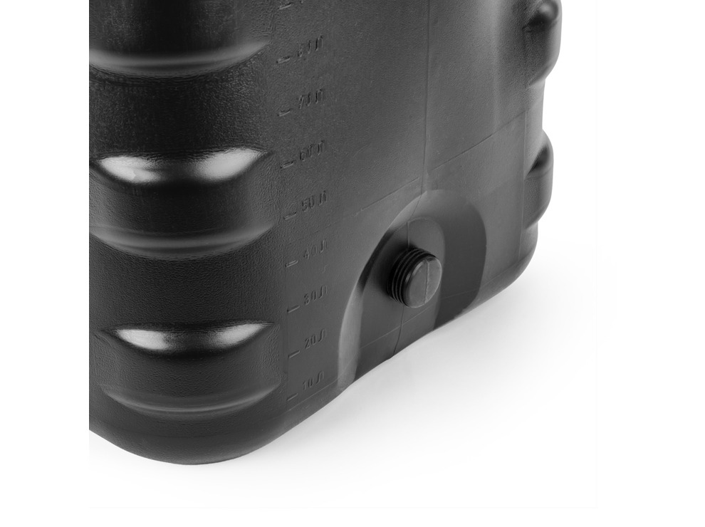 Бак с лейкой для душа Альтернатива квадратный, 150 л