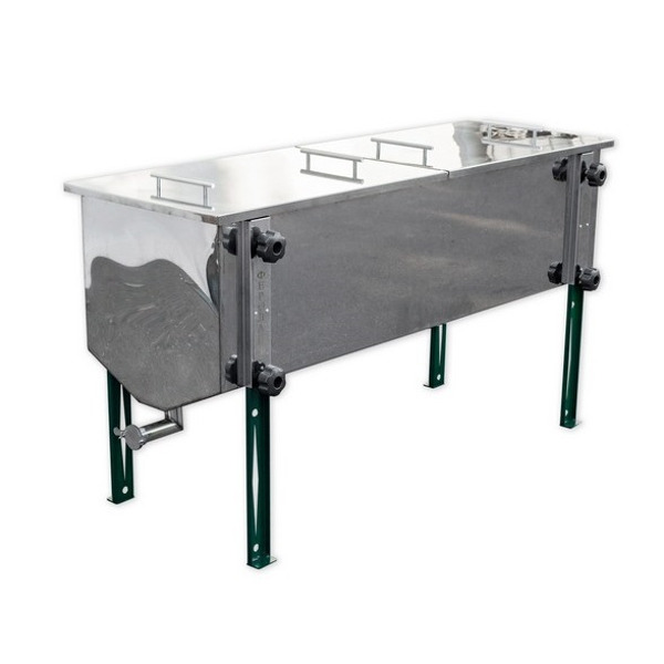 Стол для распечатки сот с крышкой, 1500 мм, нержавейка
