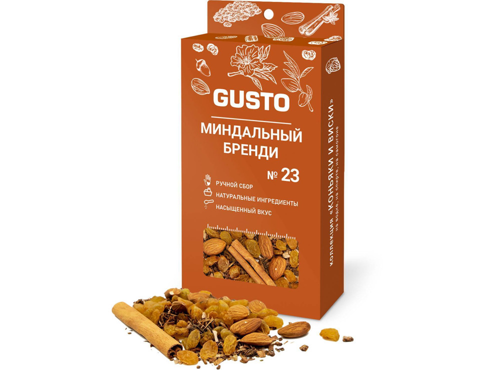 Сбор трав для приготовления настоек GUSTO Миндальный бренди 21 г