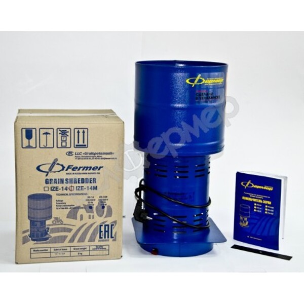 Измельчитель зерна (зернодробилка) Фермер ИЗЭ-14 (300 кг/ч)