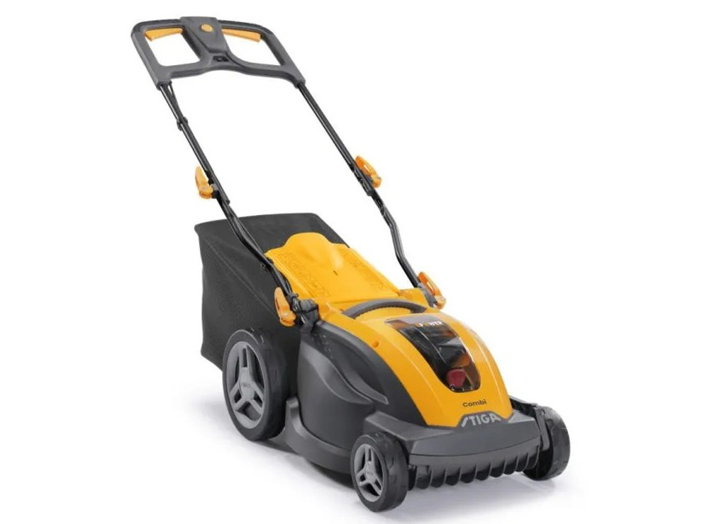 Газонокосилка аккумуляторная несамоходная Stiga Combi 340e Kit (48V 4 Ач+З/У)