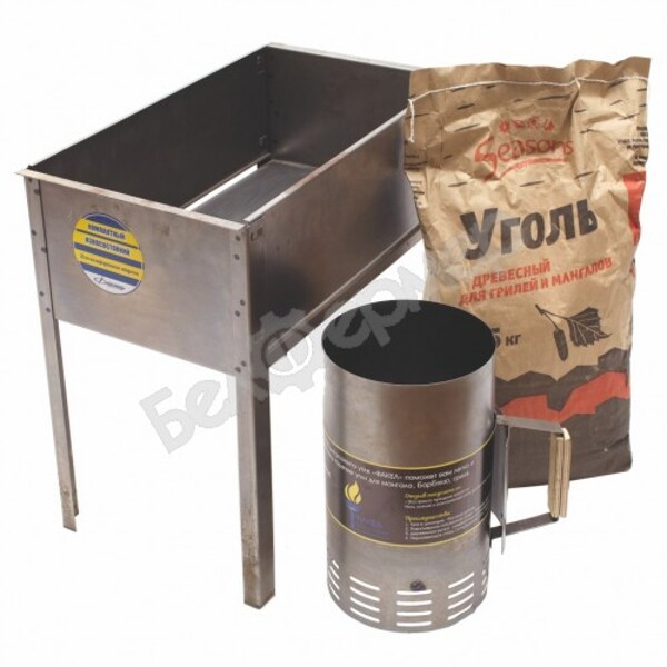 Кружка-стартер для розжига угля "Факел", нержавейка