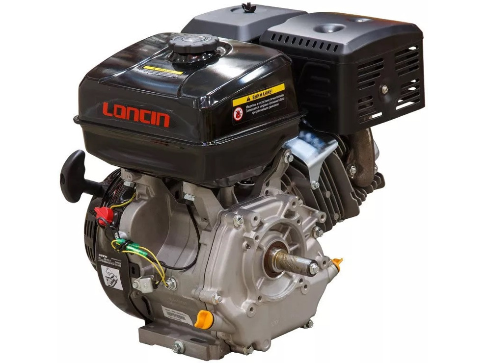 Двигатель бензиновый LONCIN G390F (13 л.с., 25 мм, шпонка)
