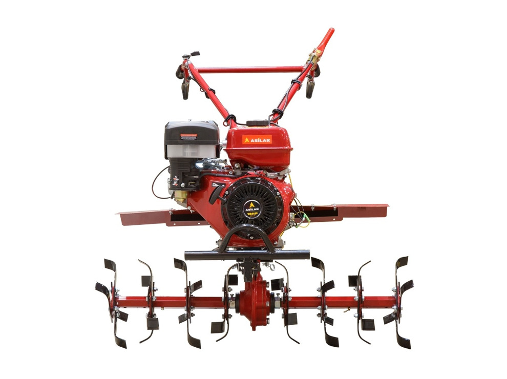 Культиватор бензиновый ASILAK SL-186L без колес (18 л.с., 4 скорости вперёд - ПОНИЖЕННАЯ СКОРОСТЬ, шир. 135 см, без колес, без ВОМ, передач 4+1)